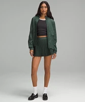 High-Rise Pleated Tennis Skirt | Women's Skirts