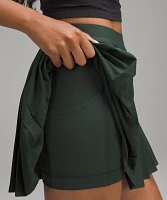 High-Rise Pleated Tennis Skirt | Women's Skirts