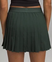 High-Rise Pleated Tennis Skirt | Women's Skirts