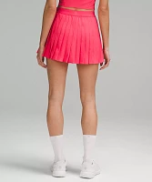 High-Rise Pleated Tennis Skirt | Women's Skirts