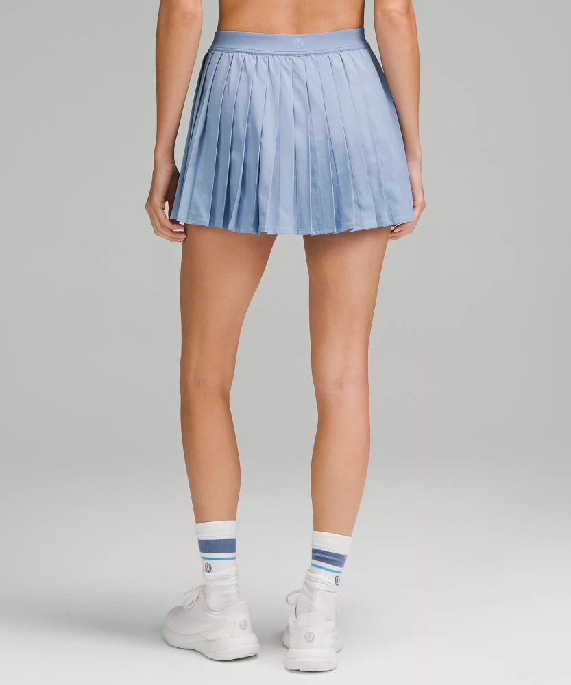 High-Rise Pleated Tennis Skirt | Women's Skirts