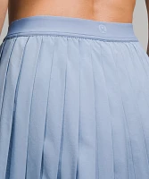 High-Rise Pleated Tennis Skirt | Women's Skirts