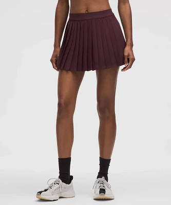 High-Rise Pleated Tennis Skirt | Women's Skirts