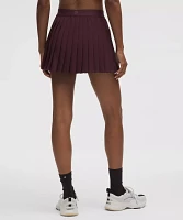 High-Rise Pleated Tennis Skirt | Women's Skirts