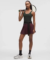 High-Rise Pleated Tennis Skirt | Women's Skirts