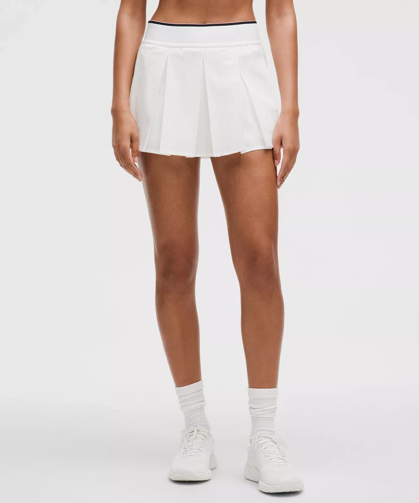 Box-Pleat High-Rise Tennis Skirt | Women's Skirts