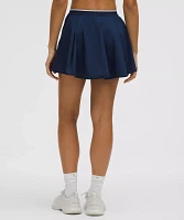 Perforated Narrow Waistband Tennis Skirt | Women's Skirts