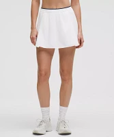 Perforated Narrow Waistband Tennis Skirt | Women's Skirts