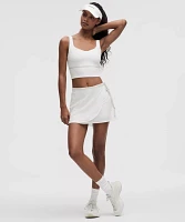 Wrap-Front Mid-Rise Tennis Skirt | Women's Skirts