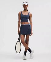 Wrap-Front Mid-Rise Tennis Skirt | Women's Skirts