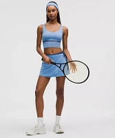 Wrap-Front Mid-Rise Tennis Skirt | Women's Skirts