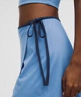 Wrap-Front Mid-Rise Tennis Skirt | Women's Skirts