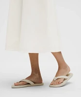 Stretch Woven Ruffle-Waist Midi Skirt | Women's Skirts