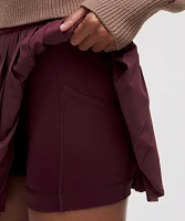 High-Rise Pleated Tennis Skirt | Women's Skirts