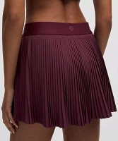 Varsity High-Rise Pleated Tennis Skirt | Women's Skirts