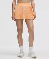 Varsity High-Rise Pleated Tennis Skirt | Women's Skirts