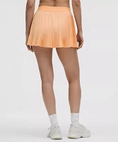 Varsity High-Rise Pleated Tennis Skirt | Women's Skirts