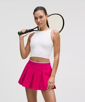 Box-Pleat High-Rise Tennis Skirt | Women's Skirts