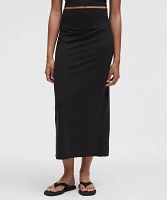 Nulu Slim-Fit High-Rise Maxi Skirt | Women's Skirts