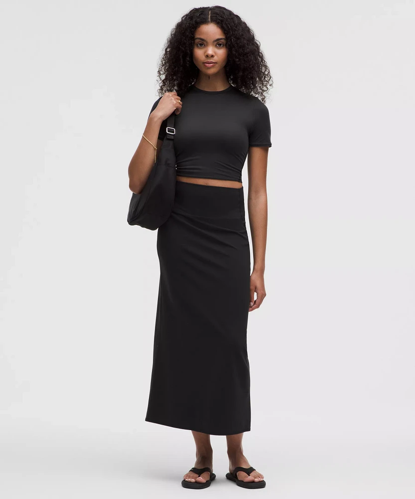 Nulu Slim-Fit High-Rise Maxi Skirt | Women's Skirts