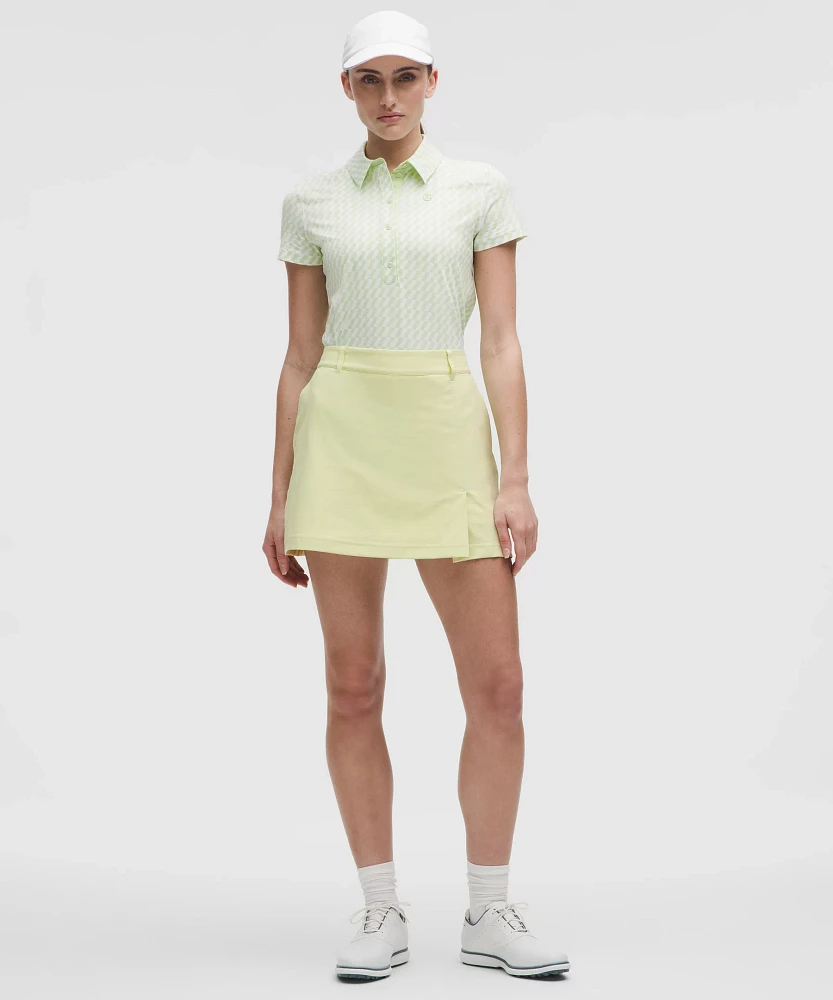 Stretch Twill Front Pleat Golf Skirt | Women's Skirts