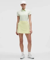 Stretch Twill Front Pleat Golf Skirt | Women's Skirts