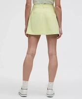 Stretch Twill Front Pleat Golf Skirt | Women's Skirts
