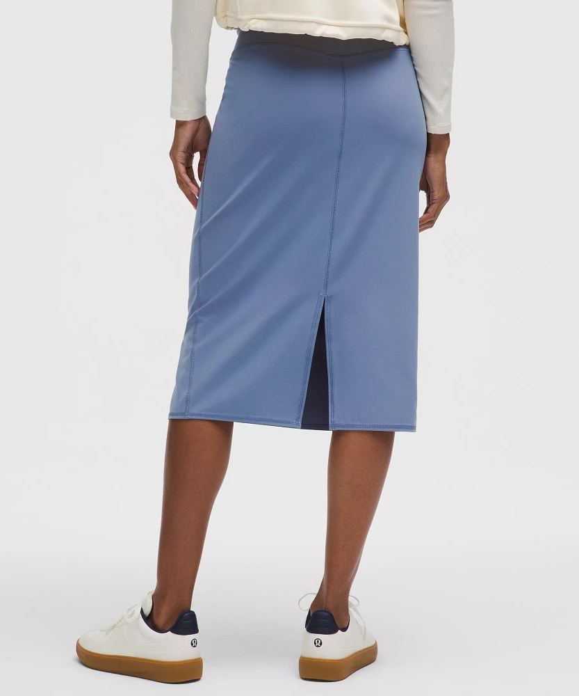 Nulu Slim-Fit High-Rise Midi Skirt | Women's Skirts