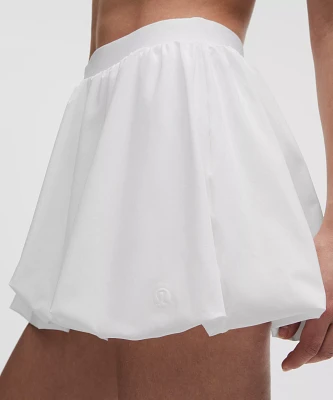 Bubble-Hem High-Rise Skirt | Women's Skirts