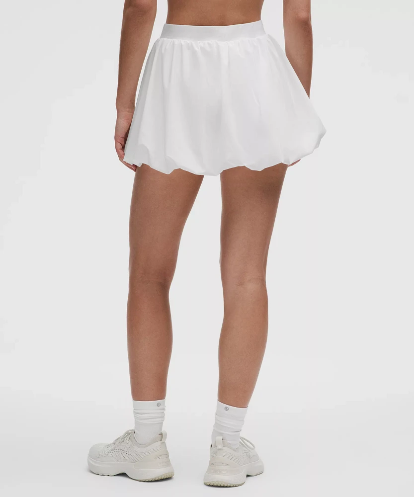 Bubble-Hem High-Rise Skirt | Women's Skirts