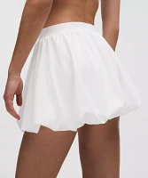 Bubble-Hem High-Rise Skirt | Women's Skirts