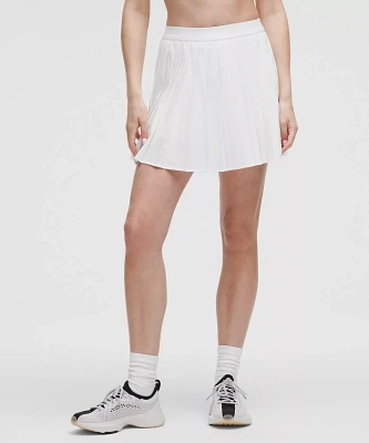 High-Rise Pleated Tennis Skirt *Long | Women's Skirts