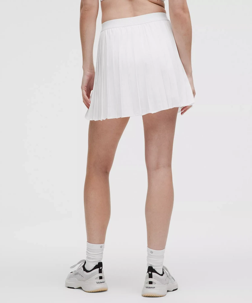 High-Rise Pleated Tennis Skirt *Long | Women's Skirts