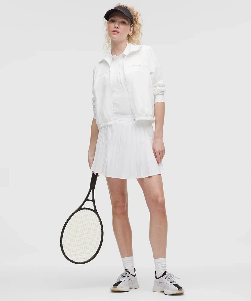High-Rise Pleated Tennis Skirt *Long | Women's Skirts
