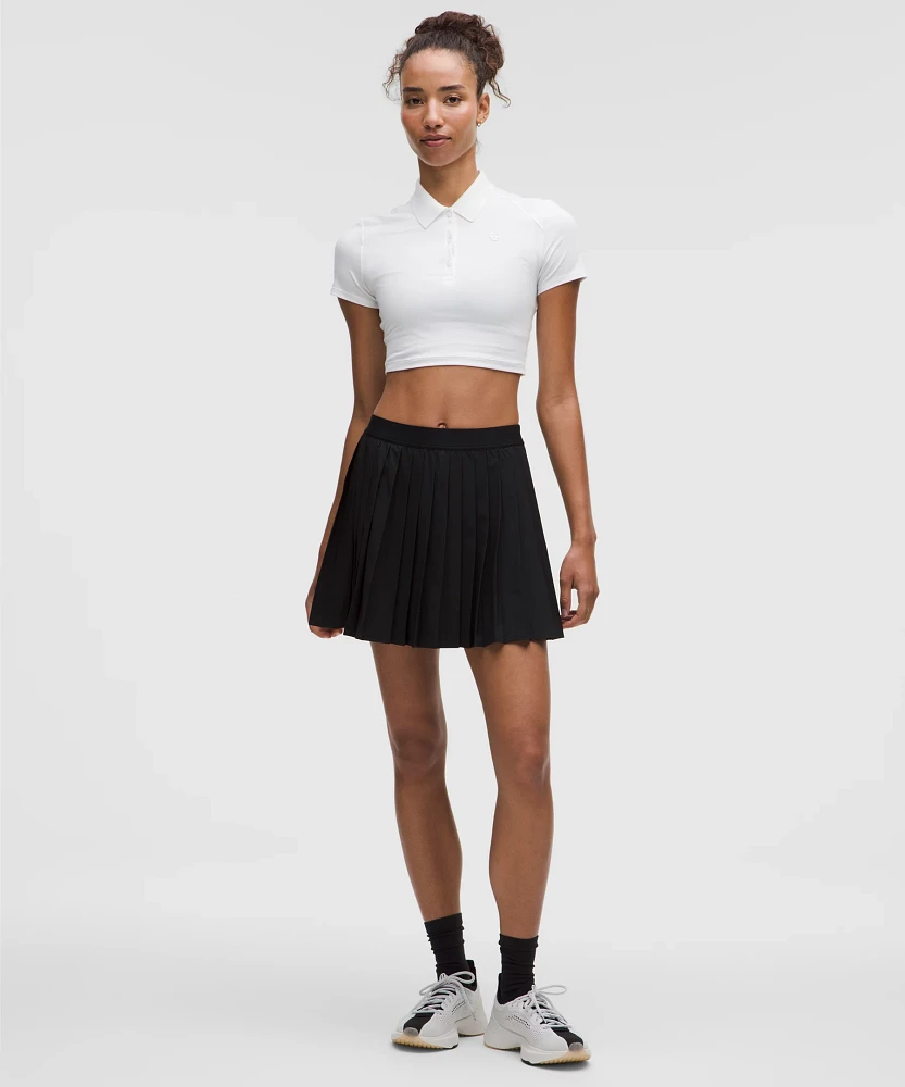 High-Rise Pleated Tennis Skirt *Long | Women's Skirts