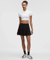 High-Rise Pleated Tennis Skirt *Long | Women's Skirts