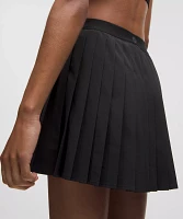 High-Rise Pleated Tennis Skirt *Long | Women's Skirts
