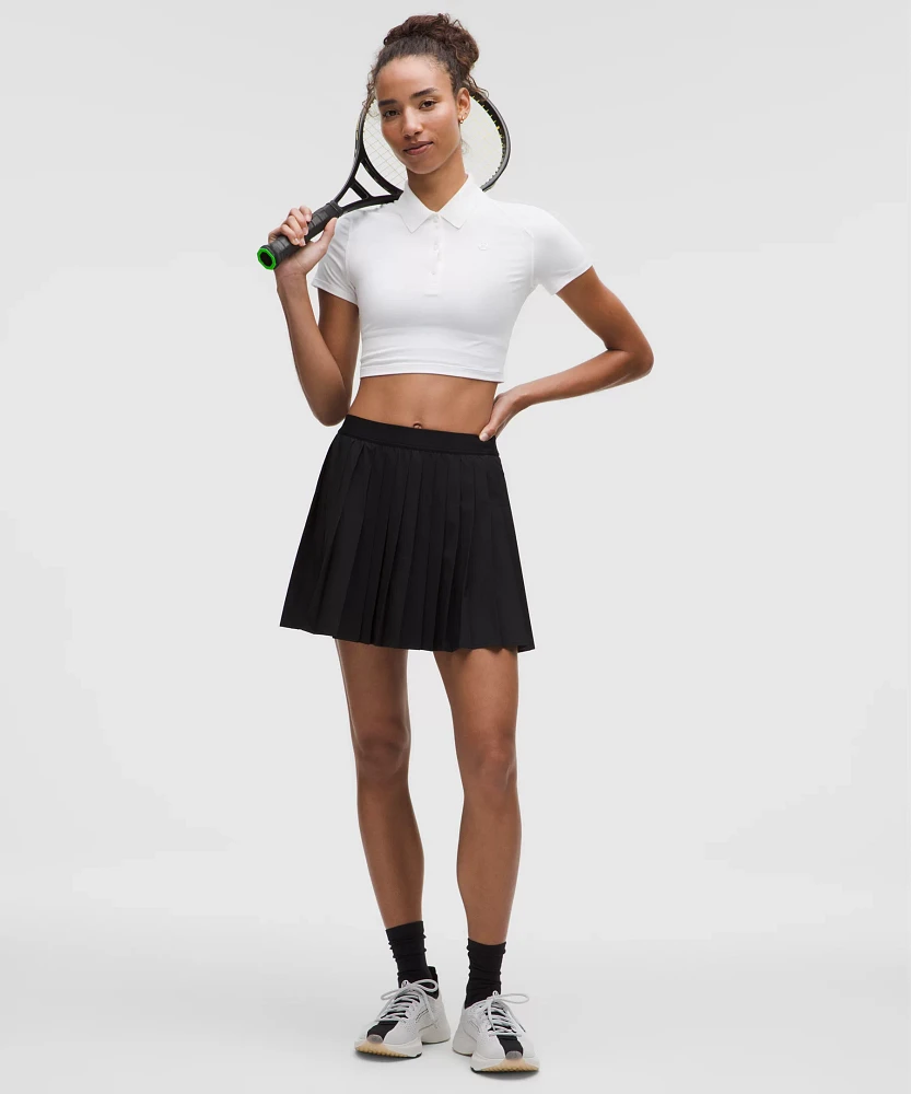 High-Rise Pleated Tennis Skirt *Long | Women's Skirts