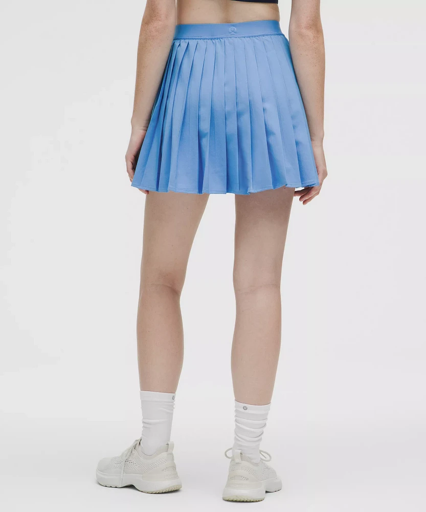 High-Rise Pleated Tennis Skirt *Long | Women's Skirts