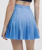 High-Rise Pleated Tennis Skirt *Long | Women's Skirts