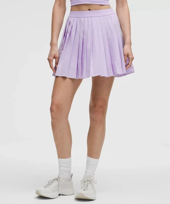 High-Rise Pleated Tennis Skirt *Long | Women's Skirts