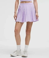 High-Rise Pleated Tennis Skirt *Long | Women's Skirts