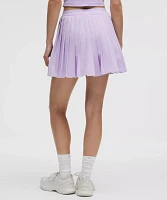 High-Rise Pleated Tennis Skirt *Long | Women's Skirts