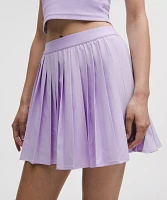 High-Rise Pleated Tennis Skirt *Long | Women's Skirts