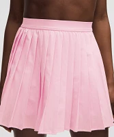 High-Rise Pleated Tennis Skirt *Long | Women's Skirts