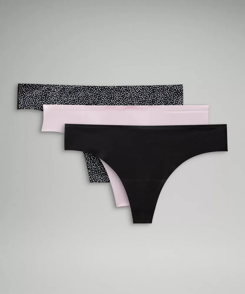 Lululemon athletica InvisiWear Mid-Rise Thong Underwear