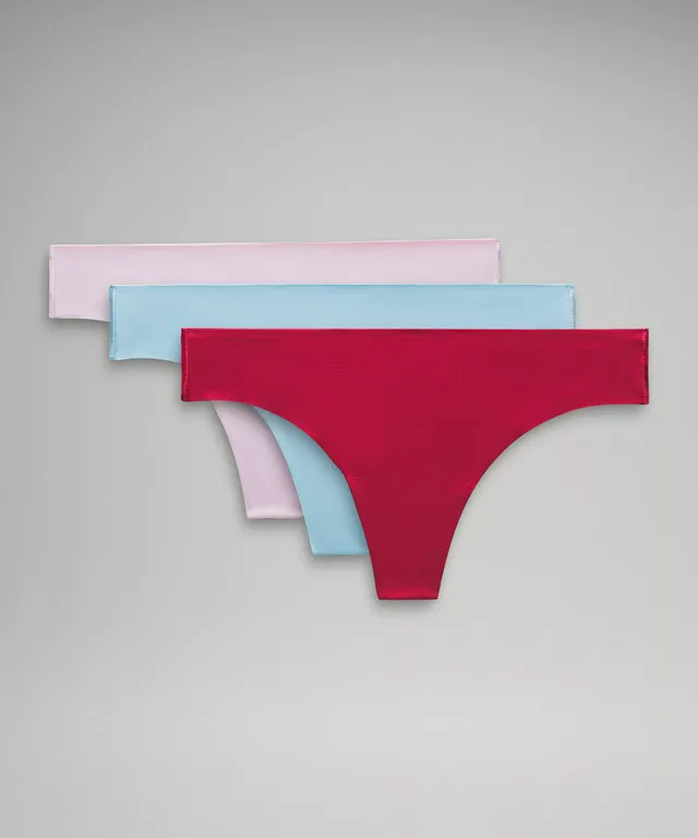 Lululemon athletica InvisiWear Mid-Rise Thong Underwear *7 Pack