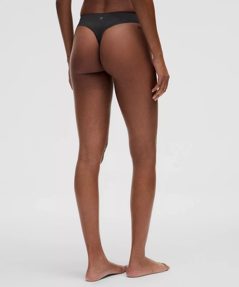 InvisiWear Mid-Rise Thong Underwear *3 Pack | Women's