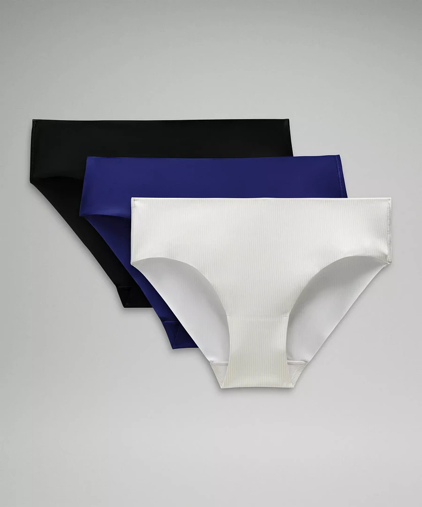 InvisiWear Mid-Rise Bikini Underwear *3 Pack | Women's