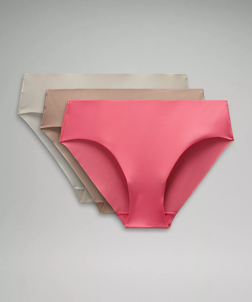 InvisiWear Mid-Rise Bikini Underwear *3 Pack | Women's